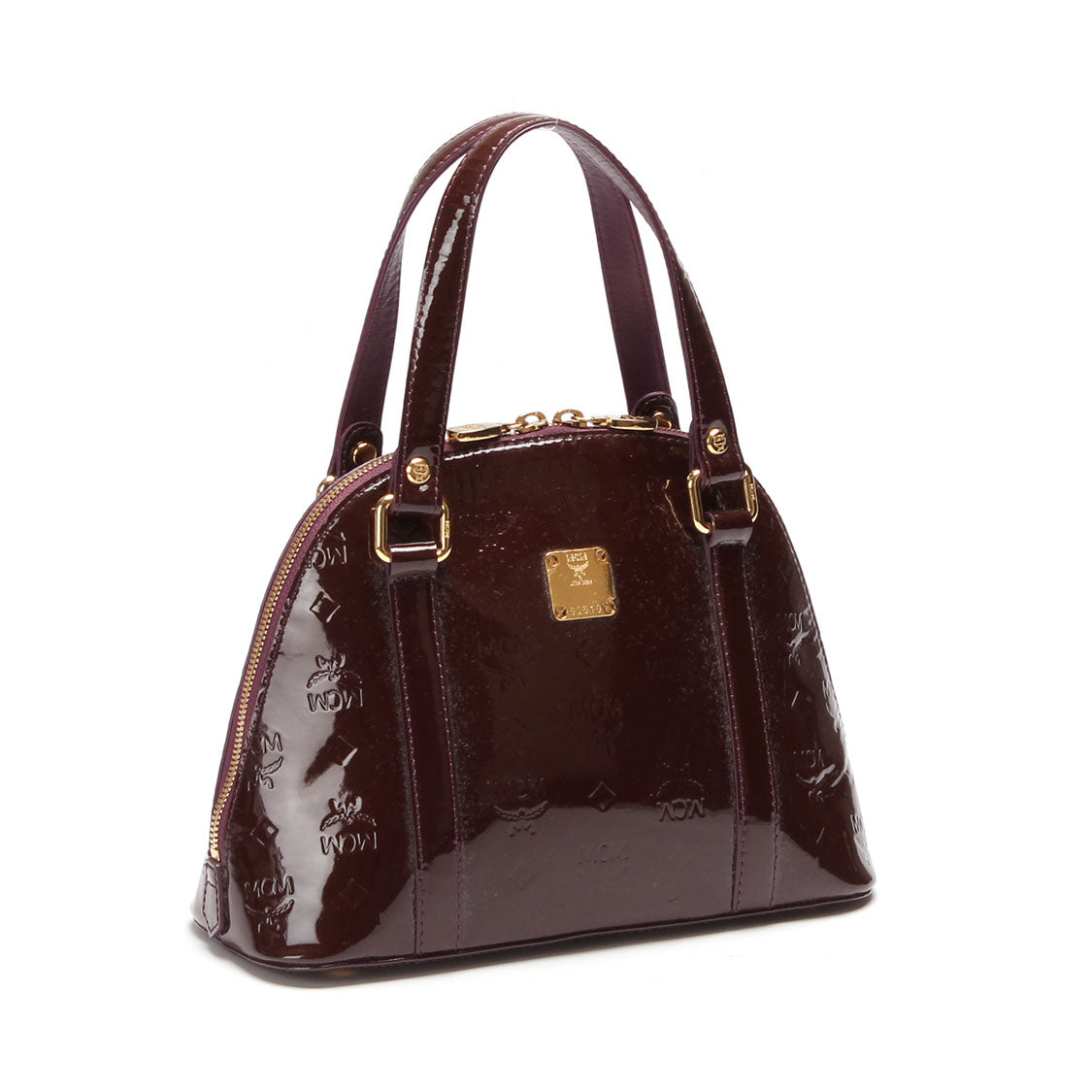 Visetos Patent Leather Handbag