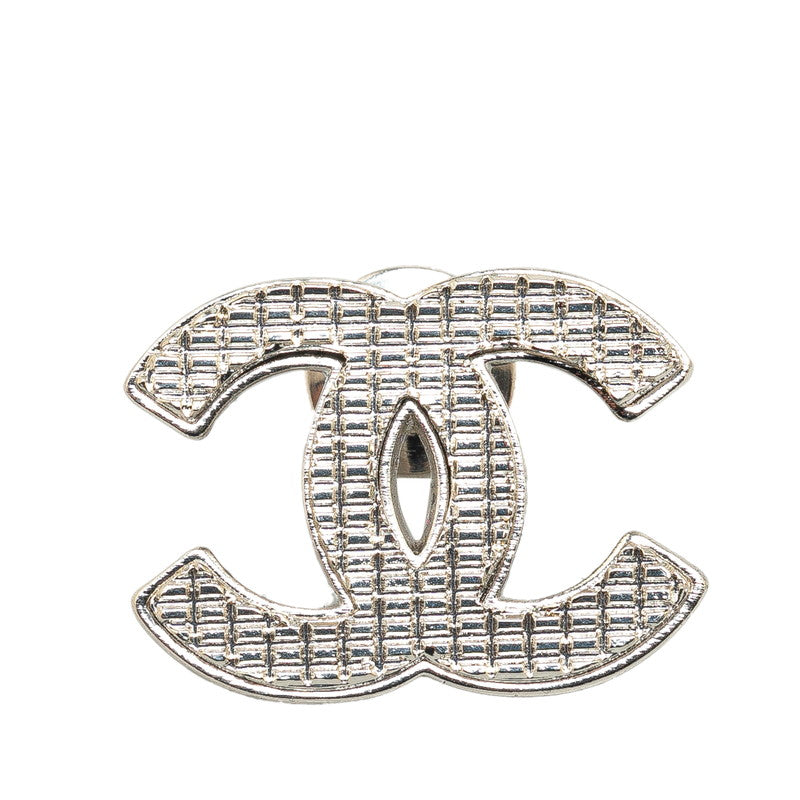 Chanel Metal Coco Mark Pin Brooch