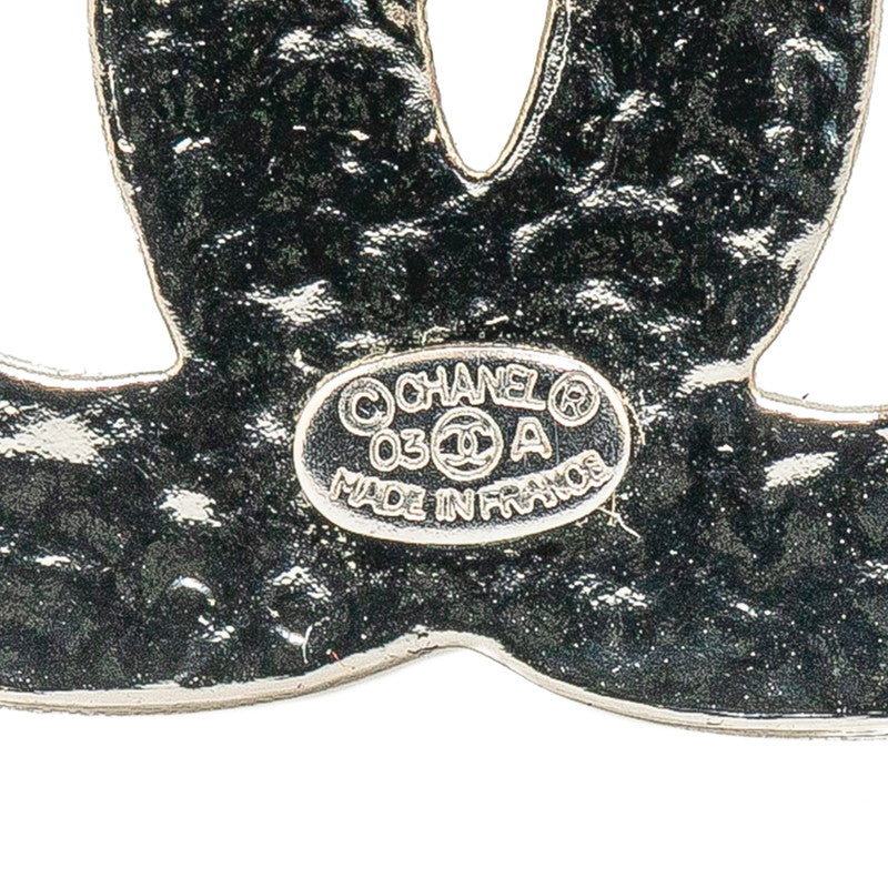 Chanel Metal Coco Mark Pin Brooch