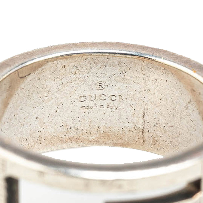 Gucci Branded G Silver Ring