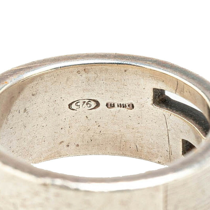 Gucci Branded G Silver Ring