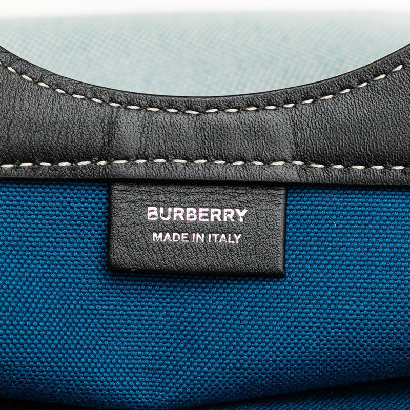 Burberry Canvas Leather Pocket Bag