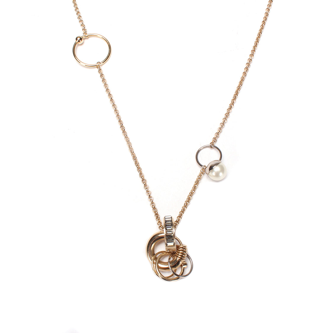 Three Rings Pendant Necklace