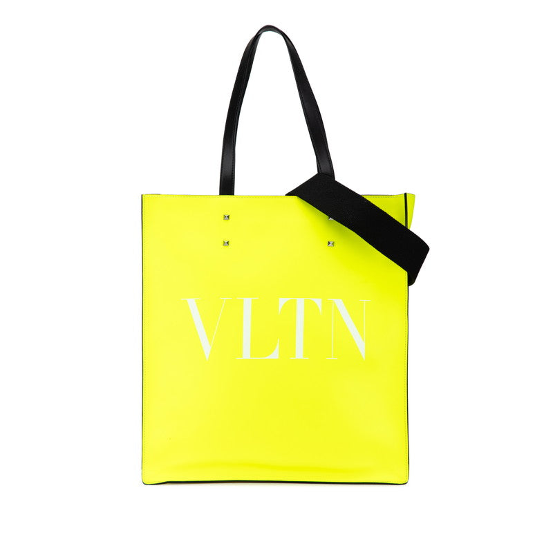 Valentino VLTN Studded Leather Tote Bag