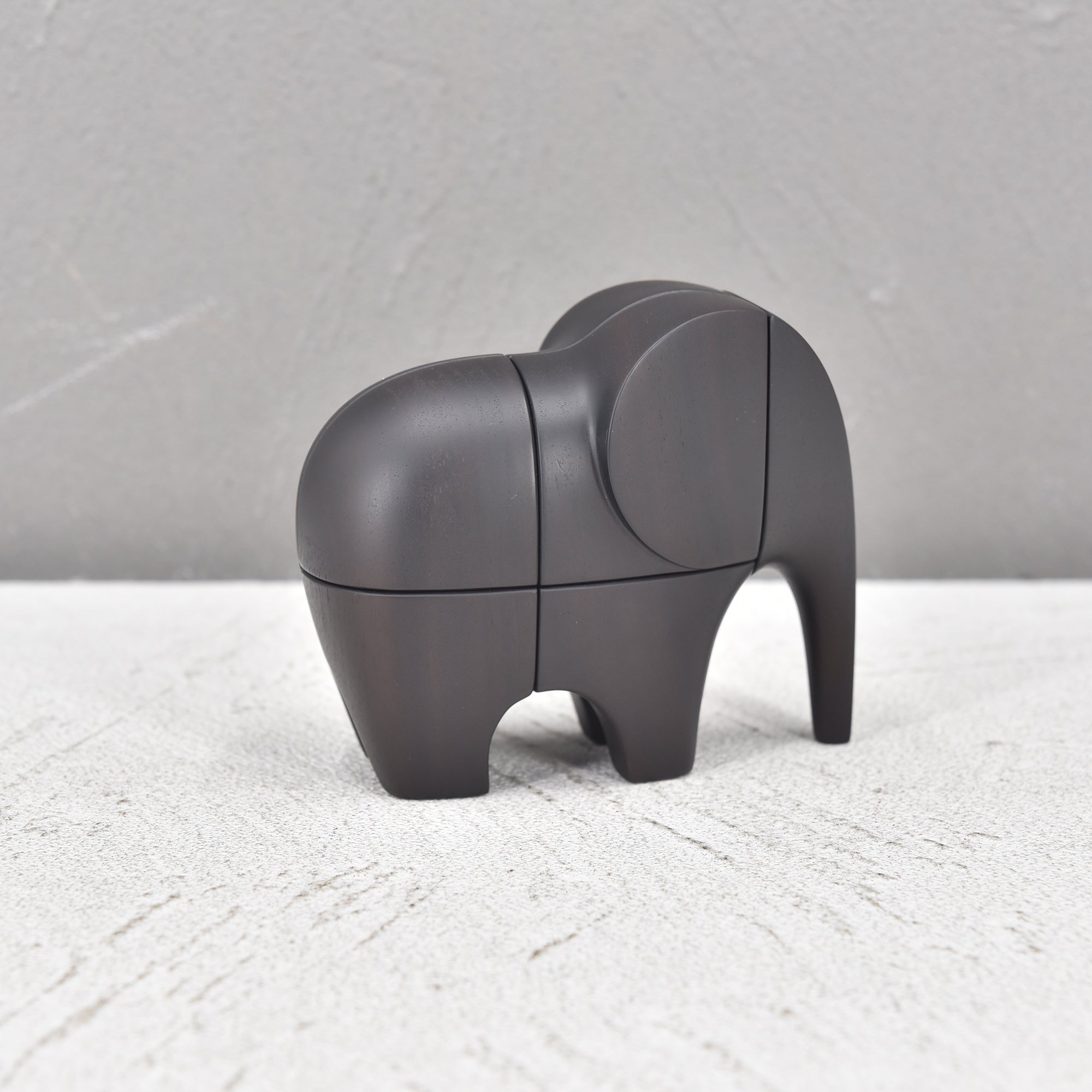 Wood Elephant Lao Paperweight