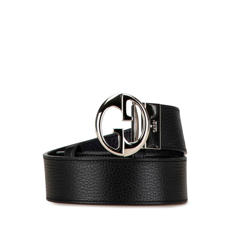 Gucci Interlocking G Reversible Leather Belt