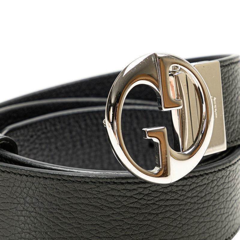 Gucci Interlocking G Reversible Leather Belt