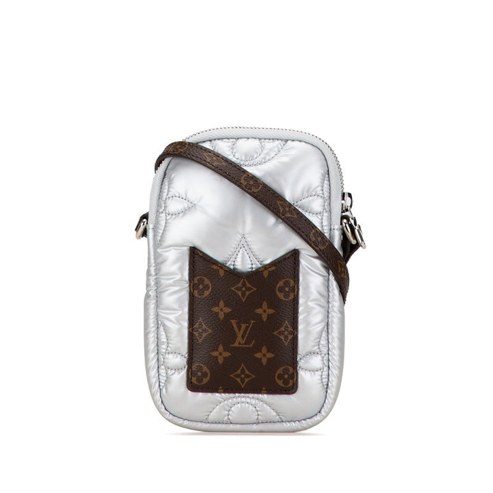 Louis Vuitton Nylon Leather Phone Pouch M81716