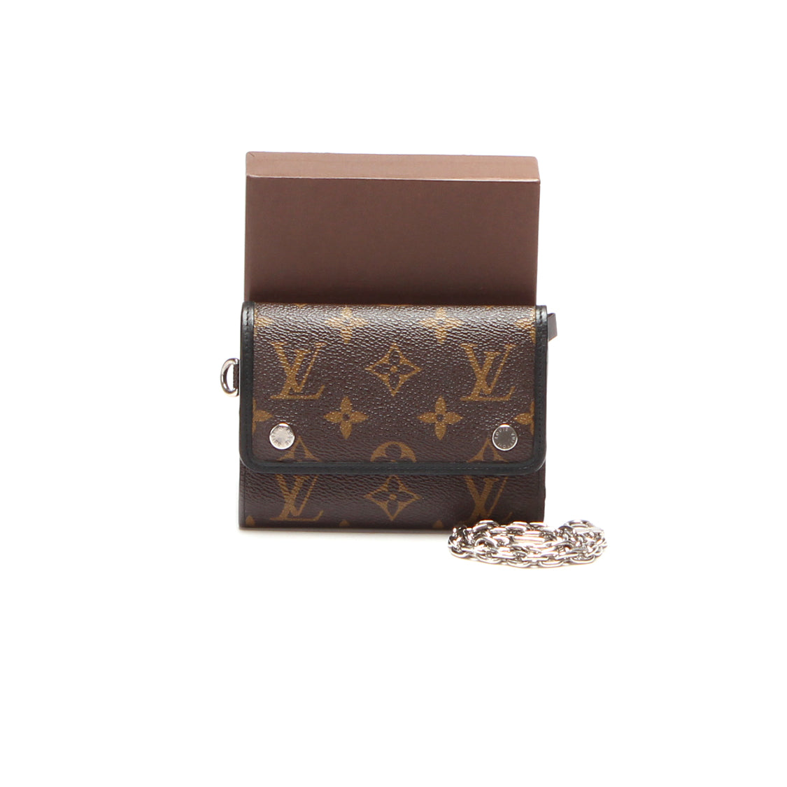 Monogram Trifold Compact Wallet