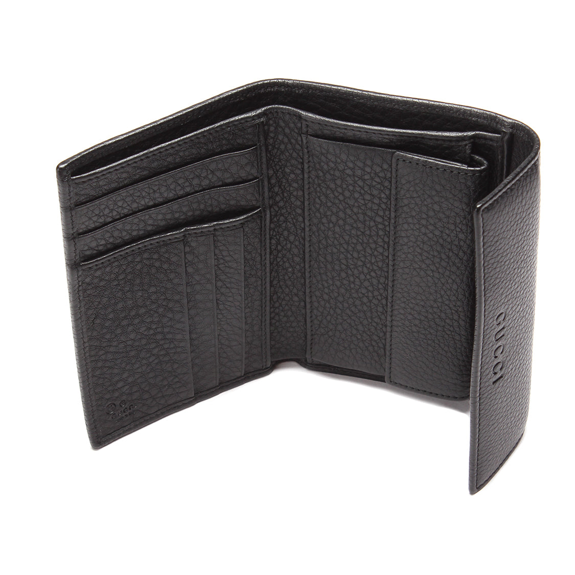 Leather French Flap Wallet 346057