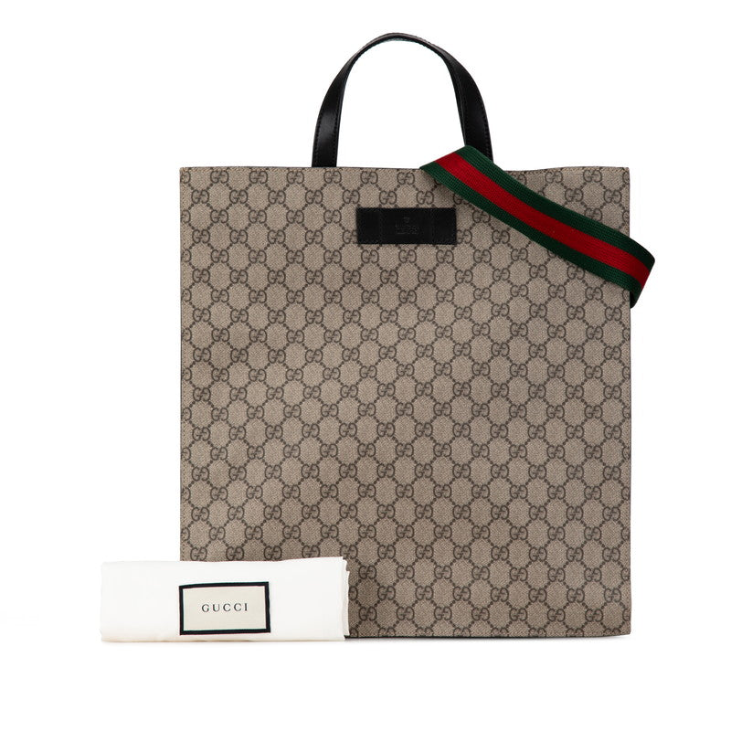 Gucci GG Supreme 2WAY Tote Shoulder Bag