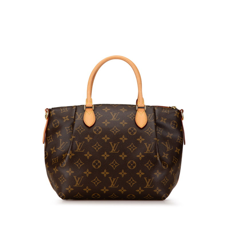 Louis Vuitton Monogram Turenne PM Handbag M48813 Brown PVC Leather in Great Condition