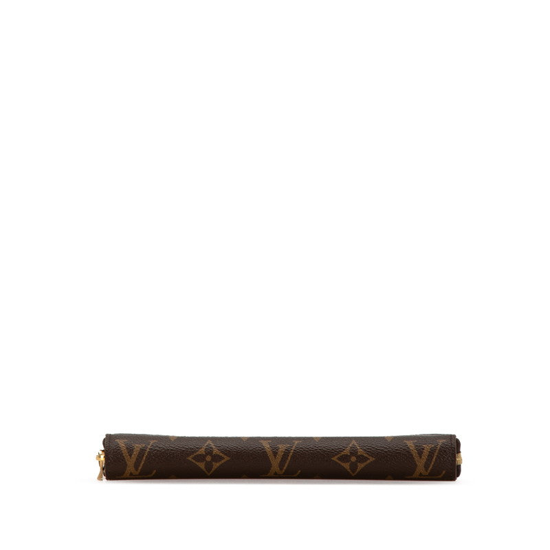 Louis Vuitton Monogram Zippy Wallet Brown