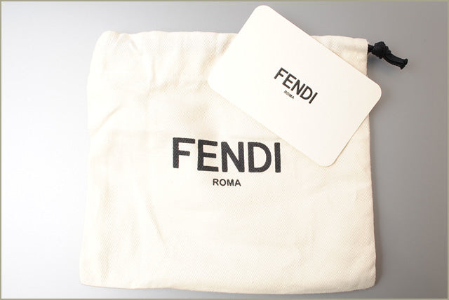 Fendi Leather Bifold Wallet 7M0169 in Pristine Condition