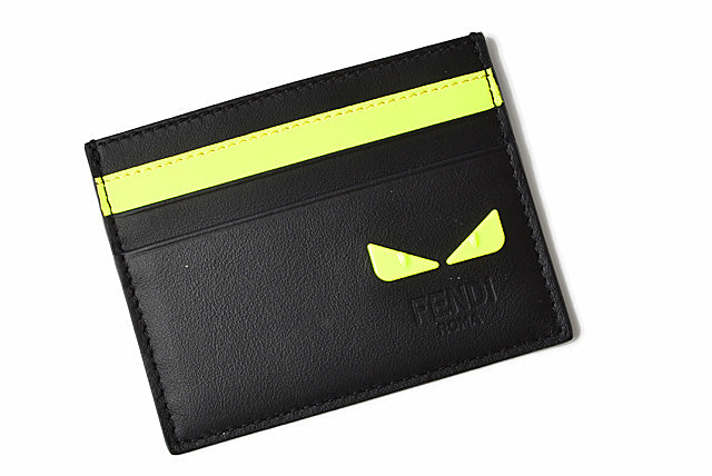 Fendi Leather Card Case/Business Card Holder 7M0164 in Pristine Condition