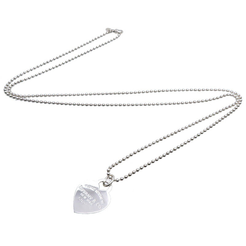 Silver Return to Tiffany Heart Charm Necklace