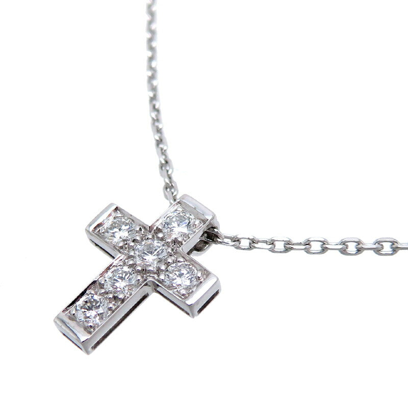 18K Mini Cross Necklace