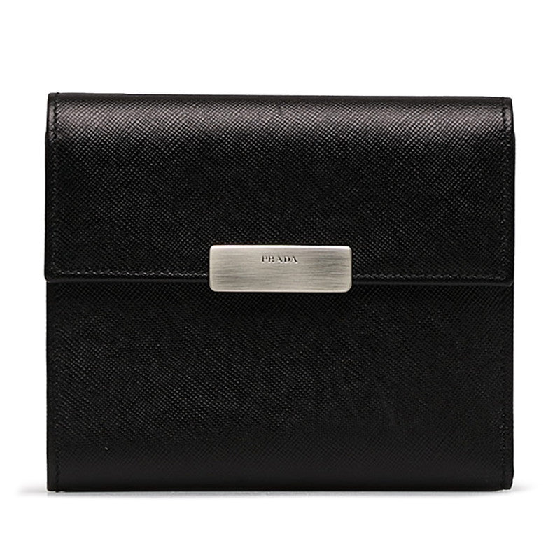 Prada Saffiano Leather Bifold Wallet