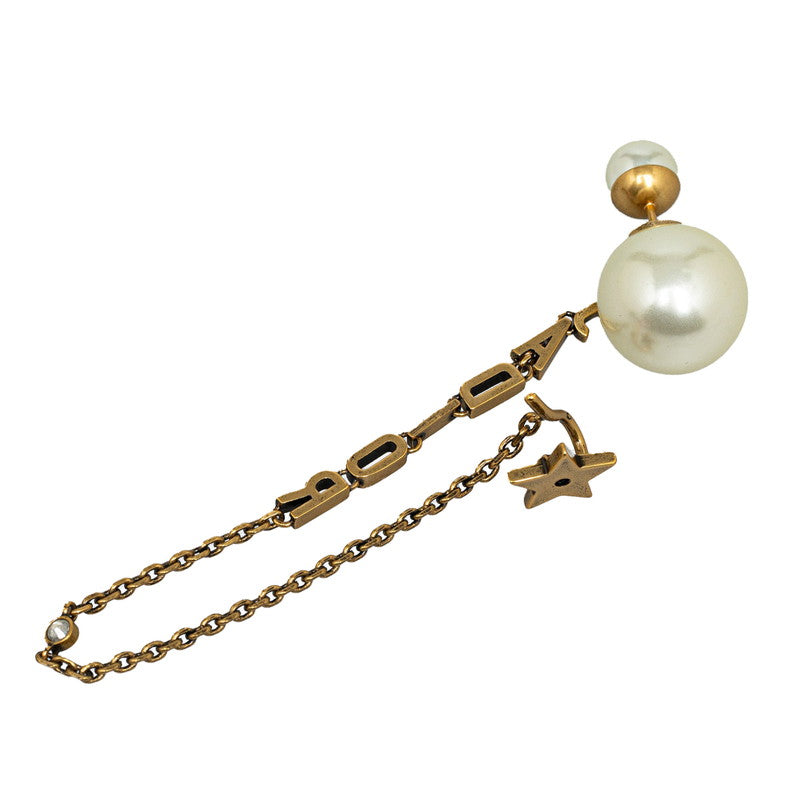 Dior J'ADIOR Faux Pearl Gold Earring Cuff