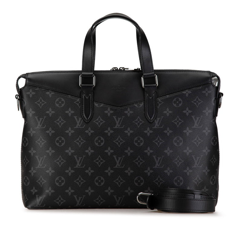 Louis Vuitton Monogram Eclipse Briefcase Explorer Business Bag M40566