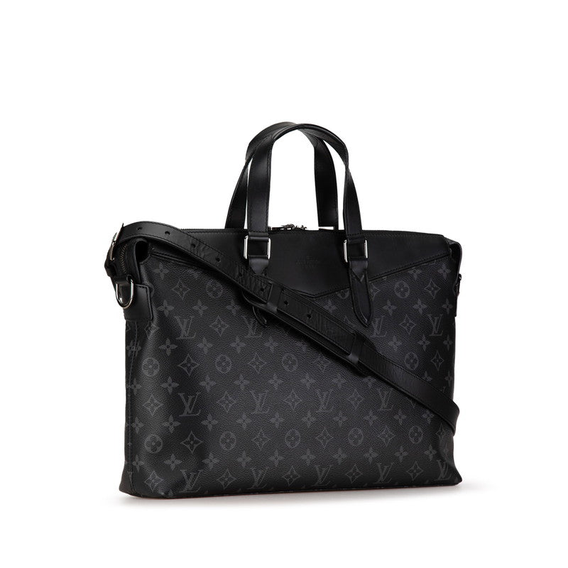 Louis Vuitton Monogram Eclipse Briefcase Explorer Business Bag M40566