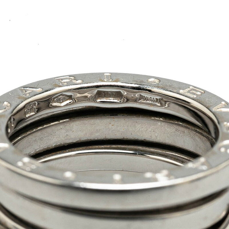 Bvlgari B-Zero1 2-Band Ring Silver K18WG