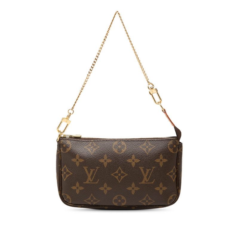Louis Vuitton Monogram Leather Pouch