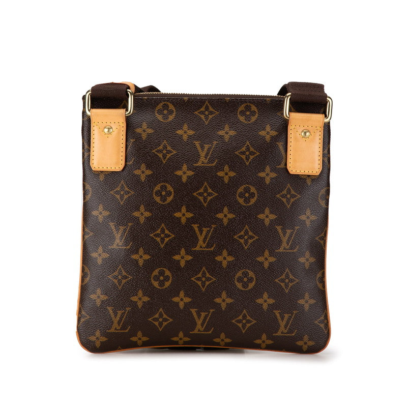 Louis Vuitton Monogram Valmy Pochette Shoulder Bag M40524 Brown PVC Leather in Very Good Condition