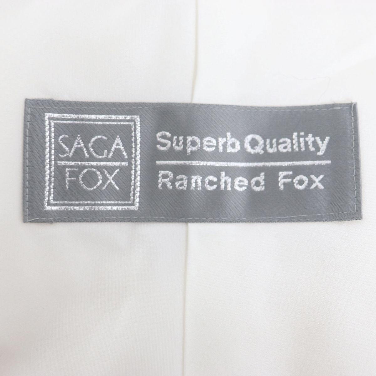 SAGA FOX Genuine Fur Shawl Stole Tippet Set