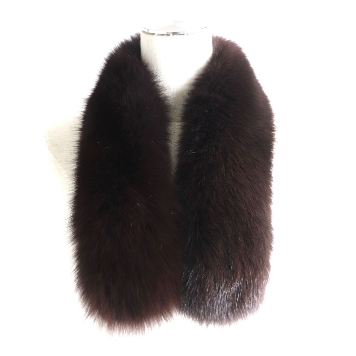 FOX Genuine Fur Shawl 4-Piece Set