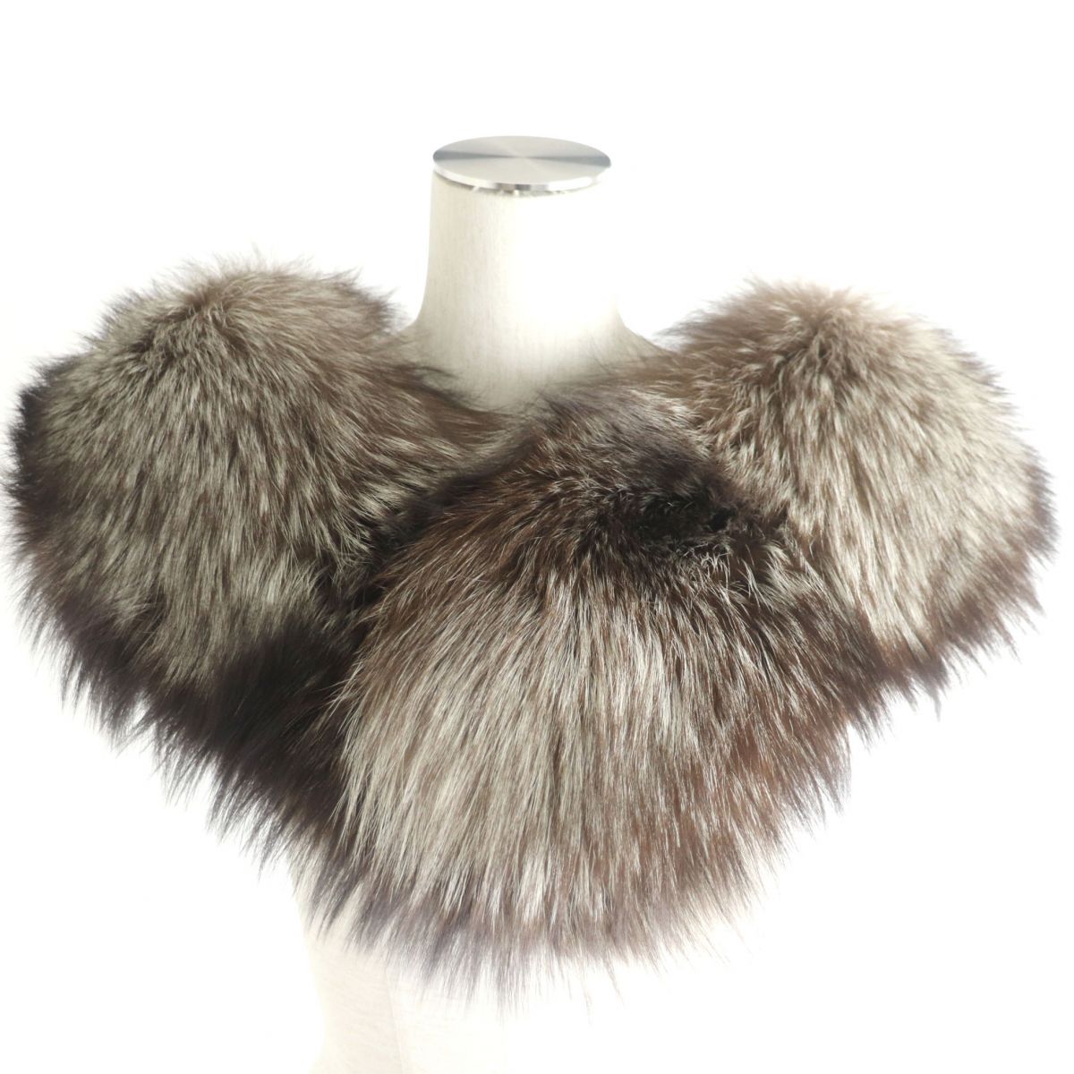 SAGA FOX Genuine Fur Tippet Shawl Stole