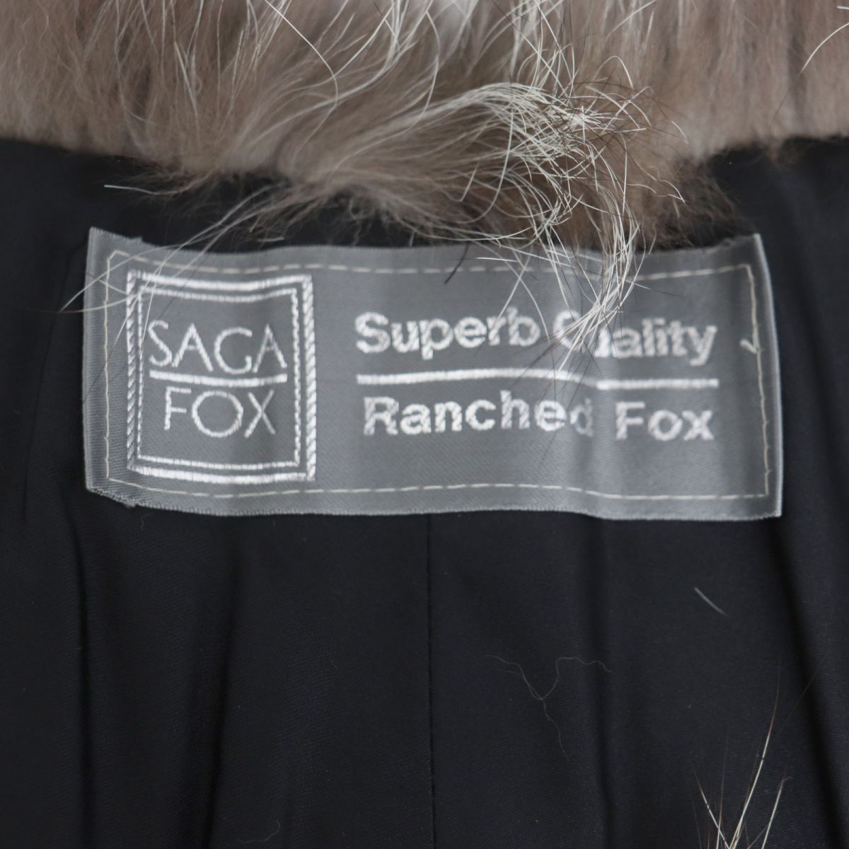 SAGA FOX Genuine Fur Shawl/Stole Set