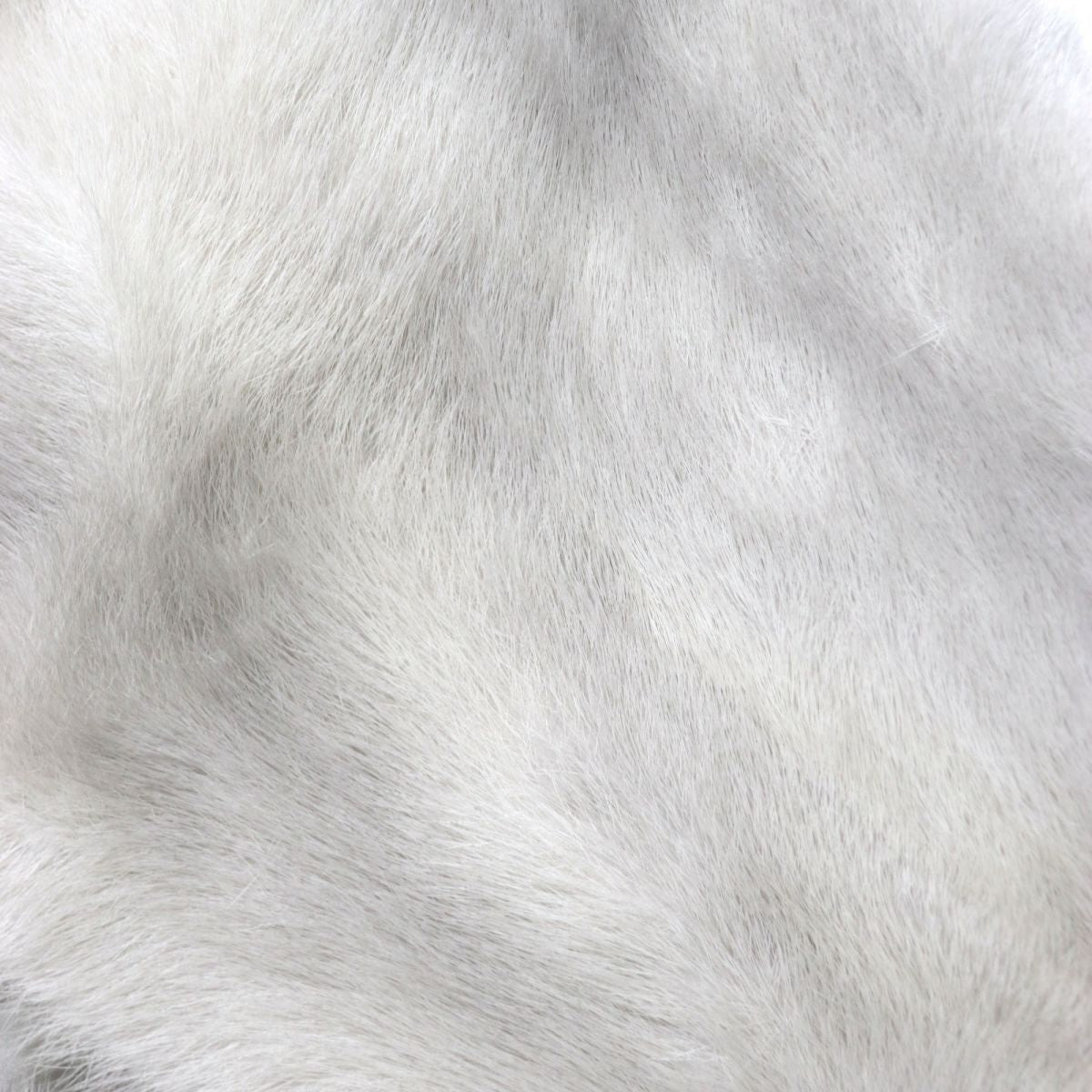 Sapphire Mink Fur Shawl, Light Grey