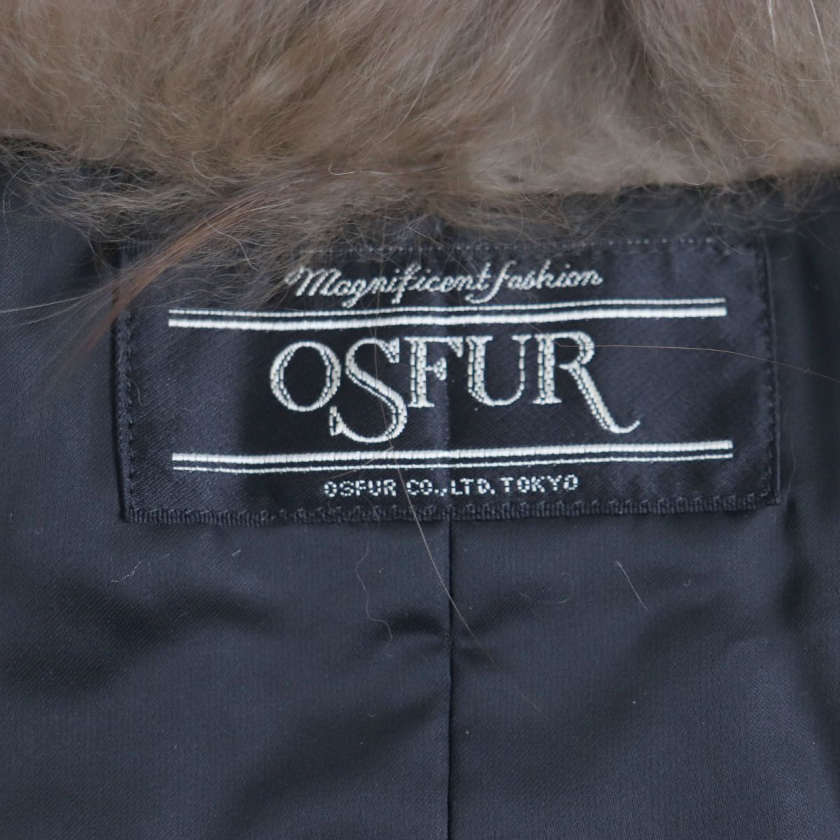 SAGA FOX Genuine Fur Shawl Stole Tippet Set