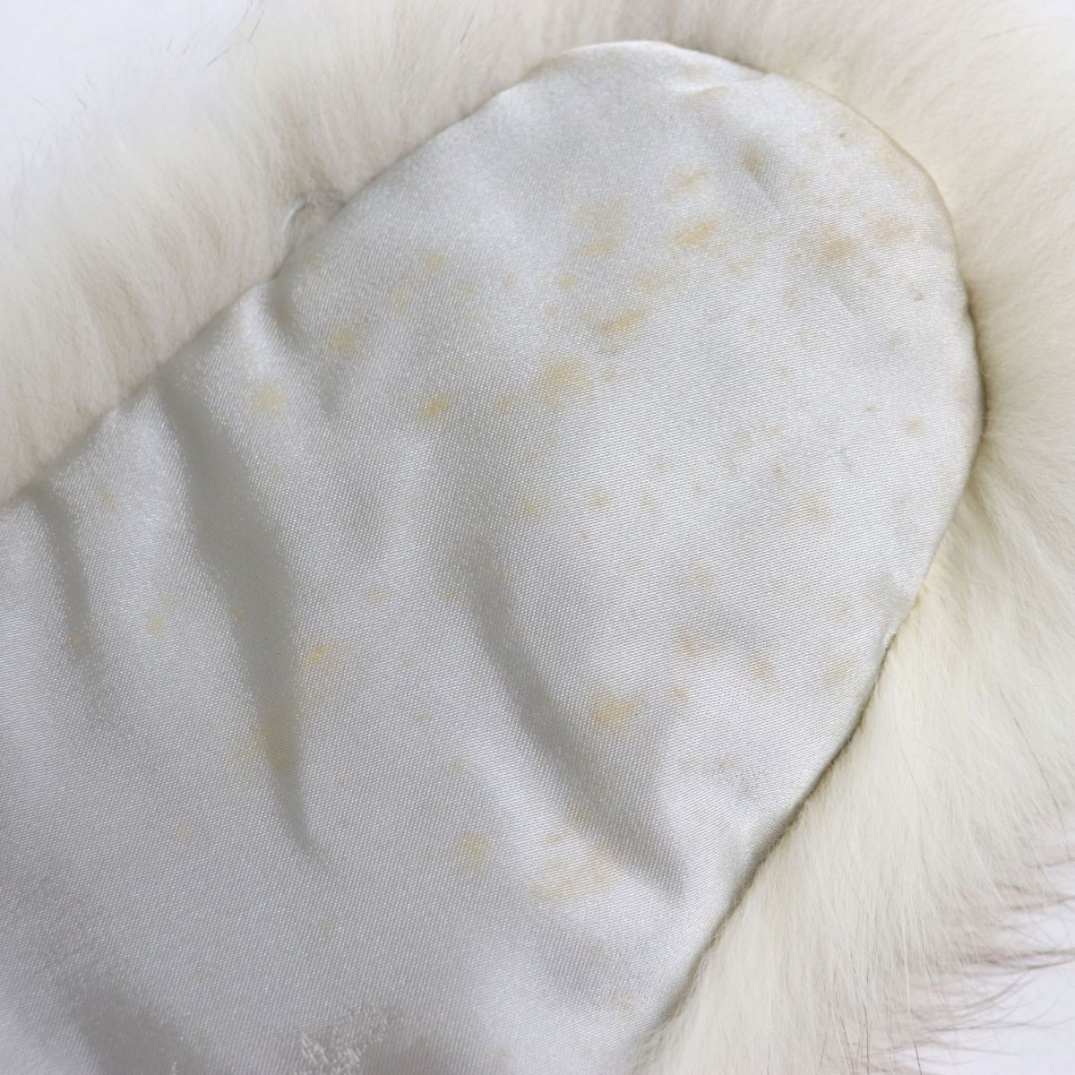 SAGA FURS Fox Real Fur Shawl Stole Tippet