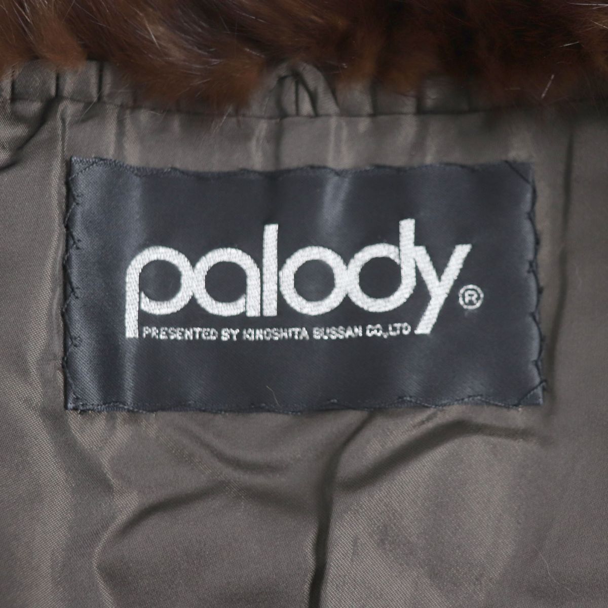 Palody SABLE Fur Large Shawl/Stole, Dark Brown