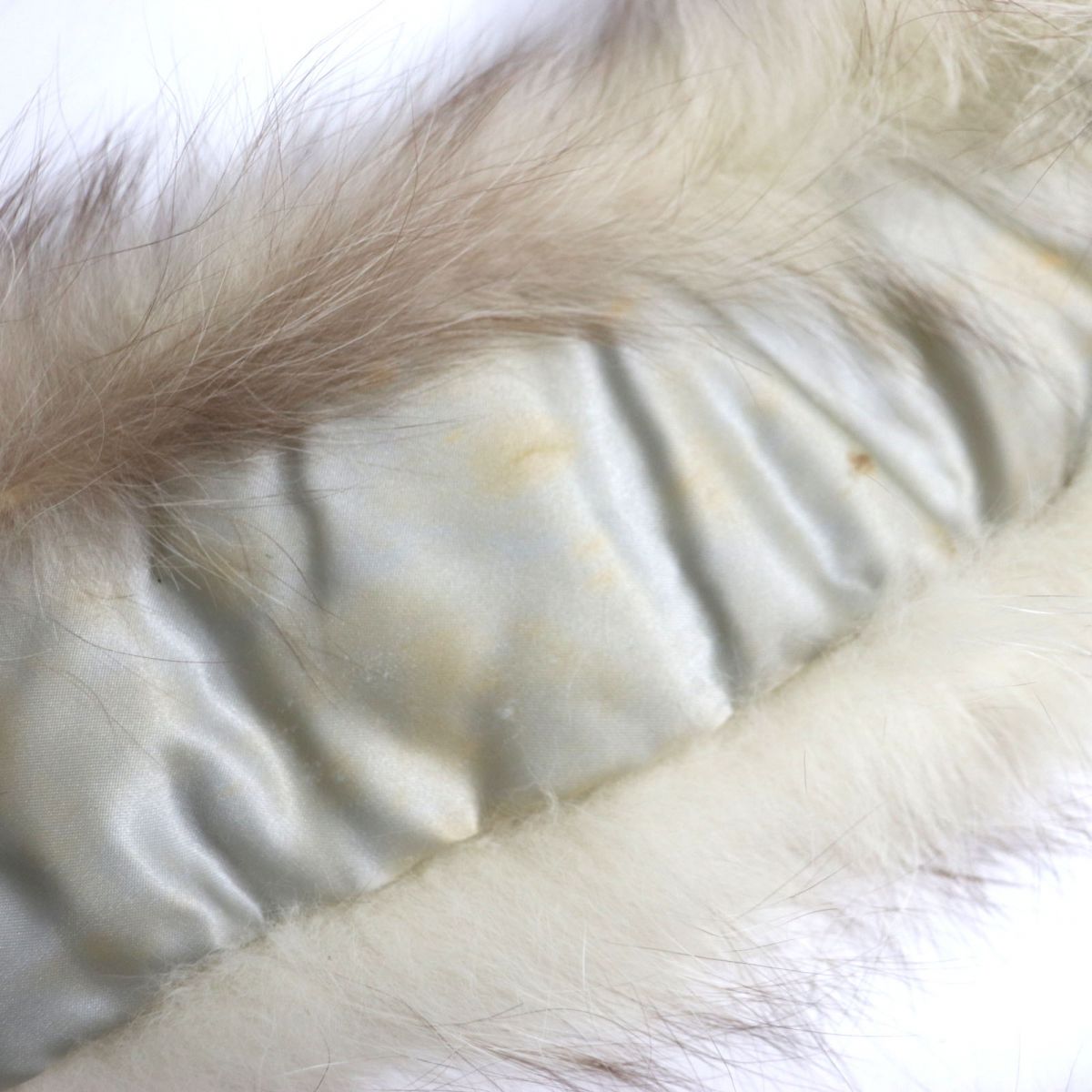 SAGA FOX Real Fur Shawl Stole Set