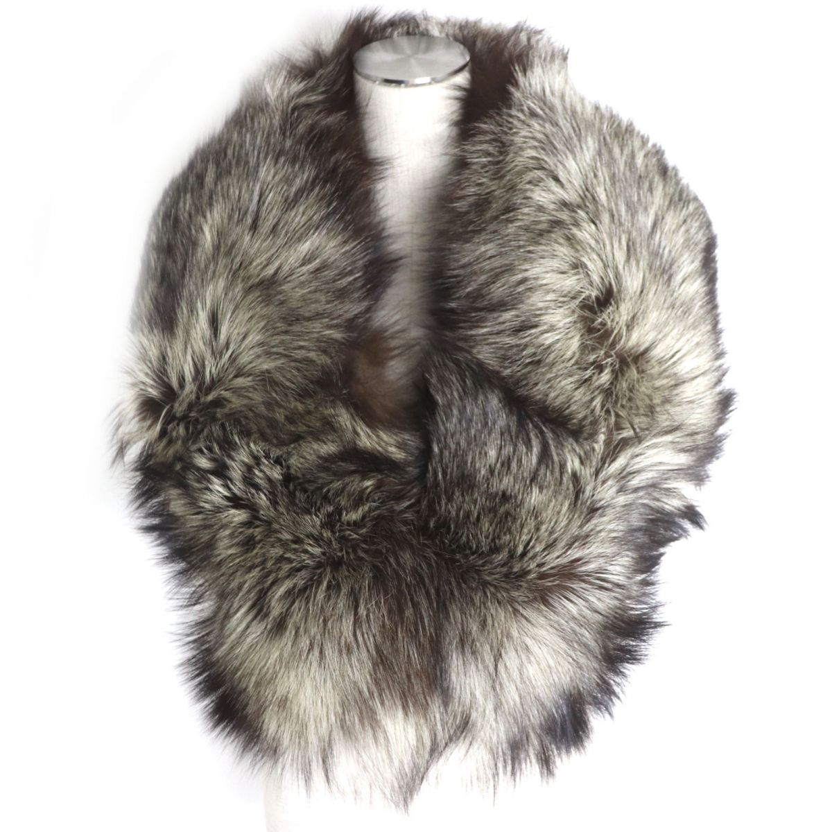 SAGA FOX Genuine Fur Shawl Stole Tippet