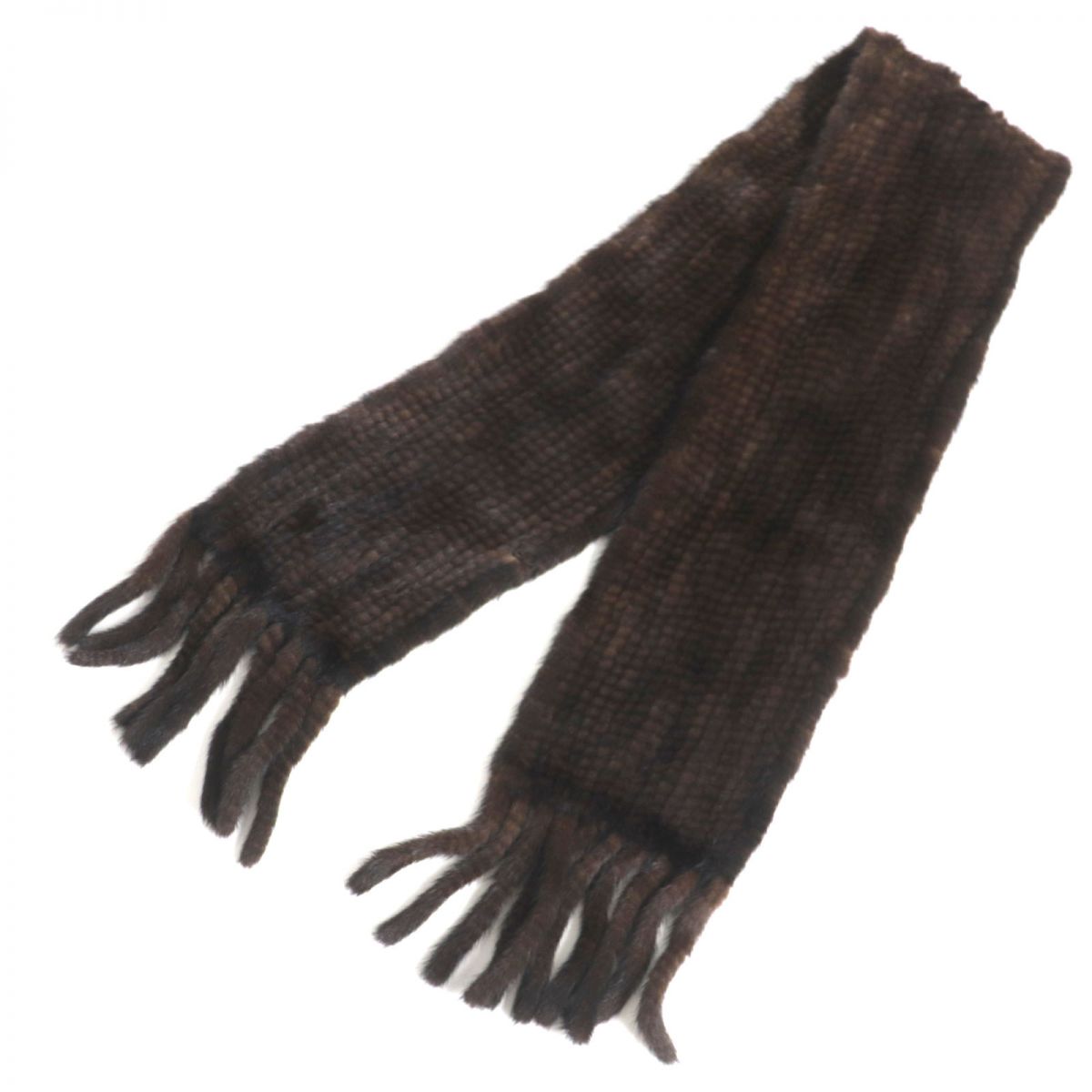 Mink Lightweight Genuine Fur Shawl/Scarf