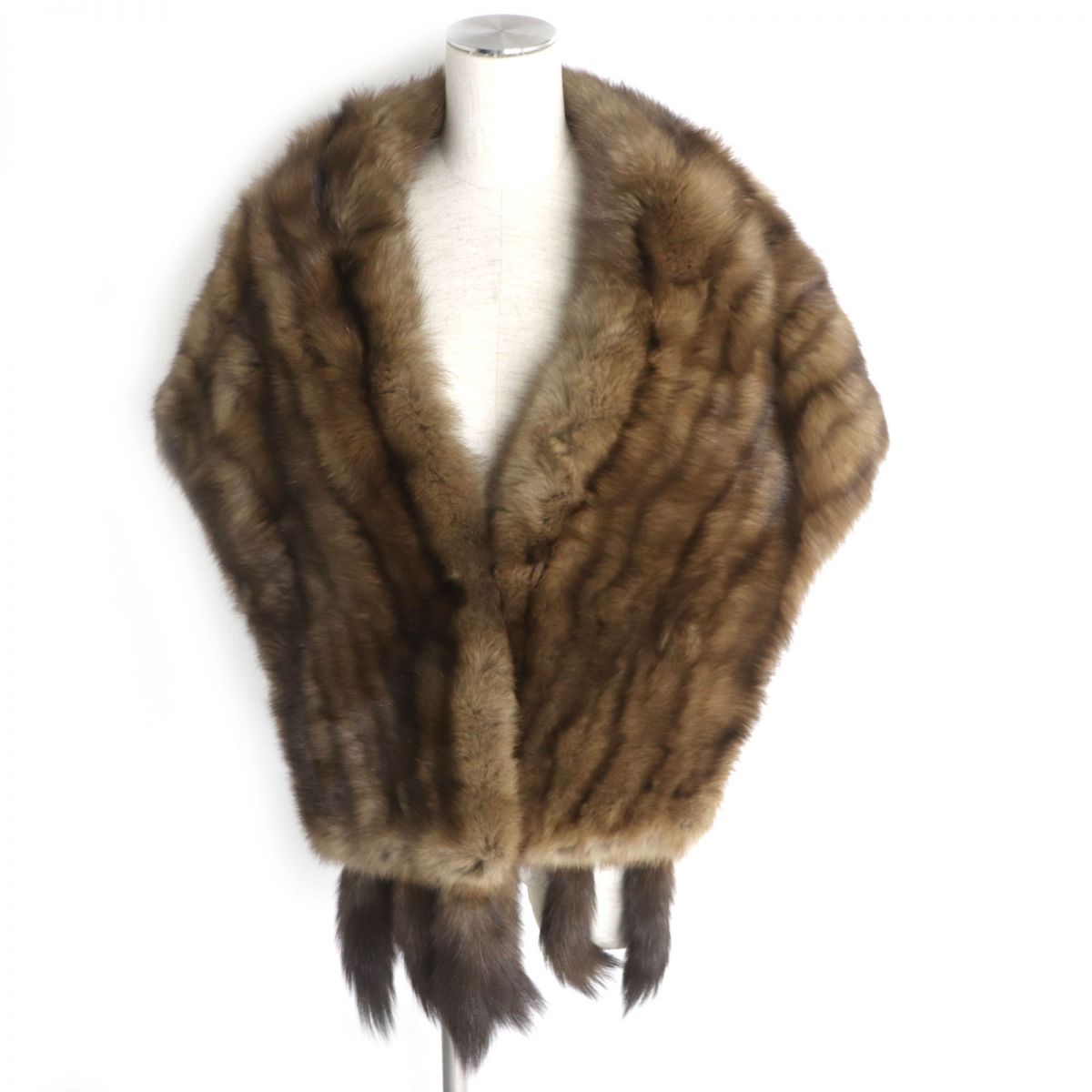 Guy Laroche Russian Sable Fur Shawl Stole