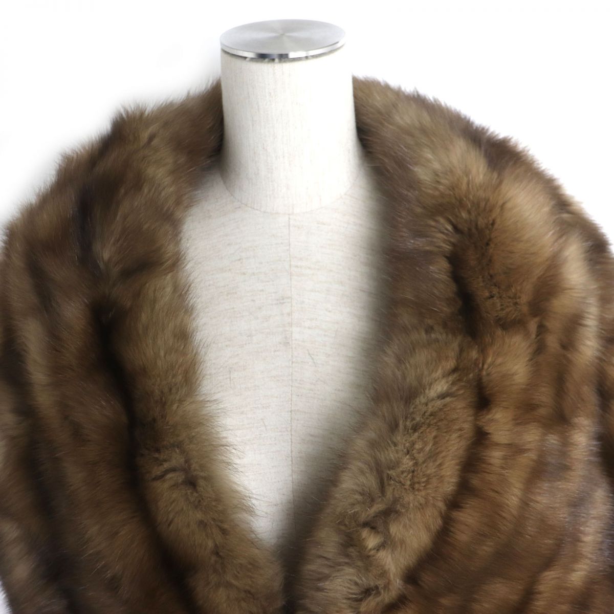 Guy Laroche Russian Sable Fur Shawl Stole