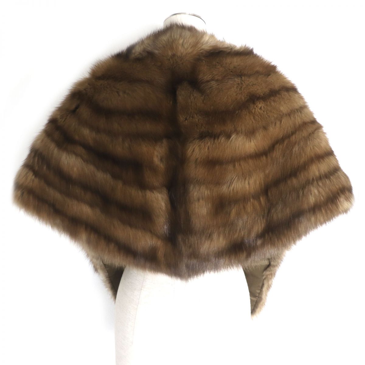 Guy Laroche Russian Sable Fur Shawl Stole