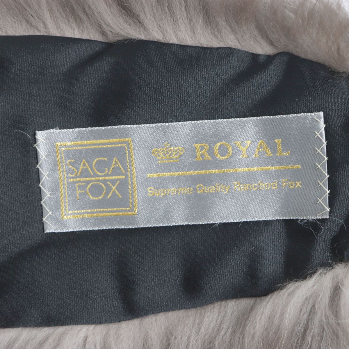 ROYAL SAGA FOX 2WAY Genuine Fur Shawl/Stole/Tippet