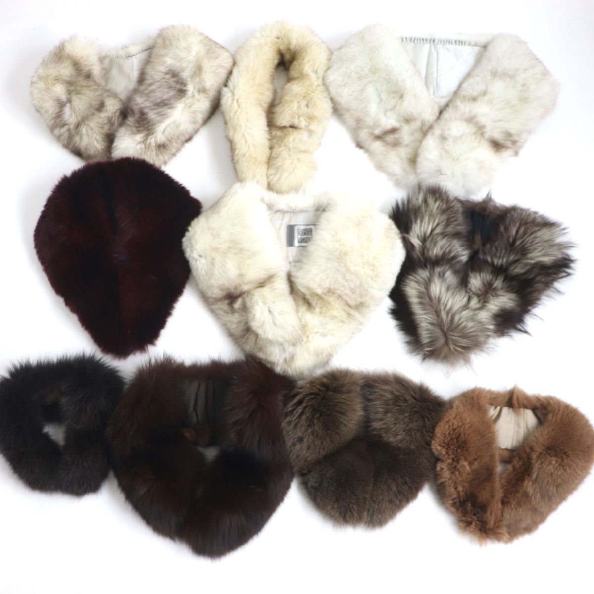 SAGA FOX Genuine Fur Shawl/Stole Set