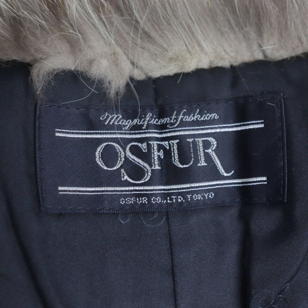 SAGA FOX Genuine Fur Shawl Stole Tippet Set