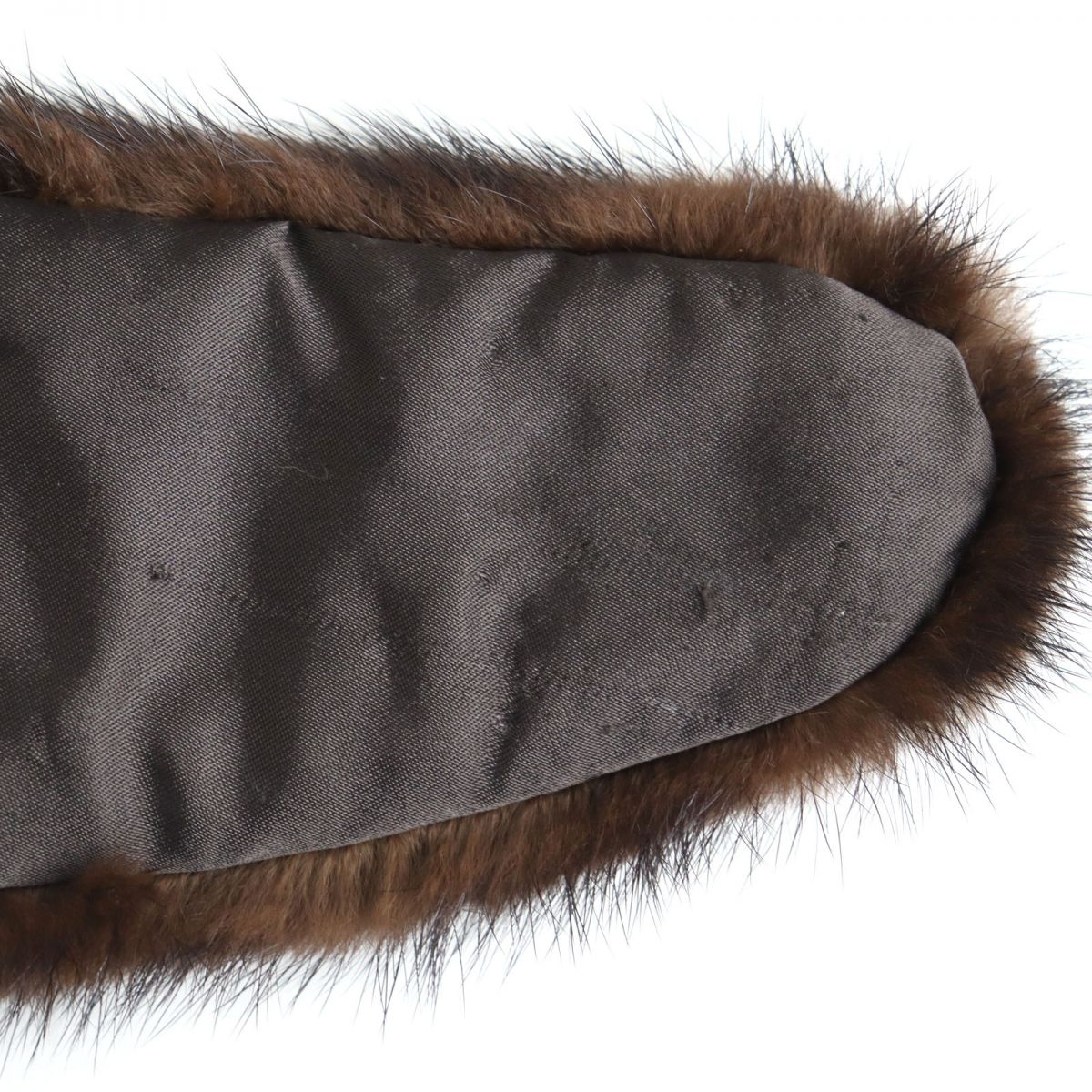 Mink Fur Shawl Stole with Tassels