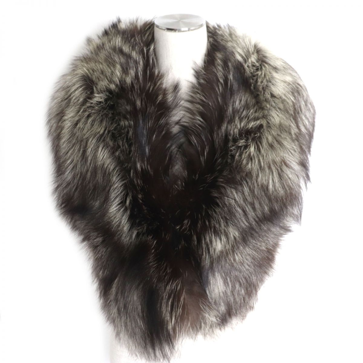 Royal Saga Fox Genuine Fur Shawl Stole