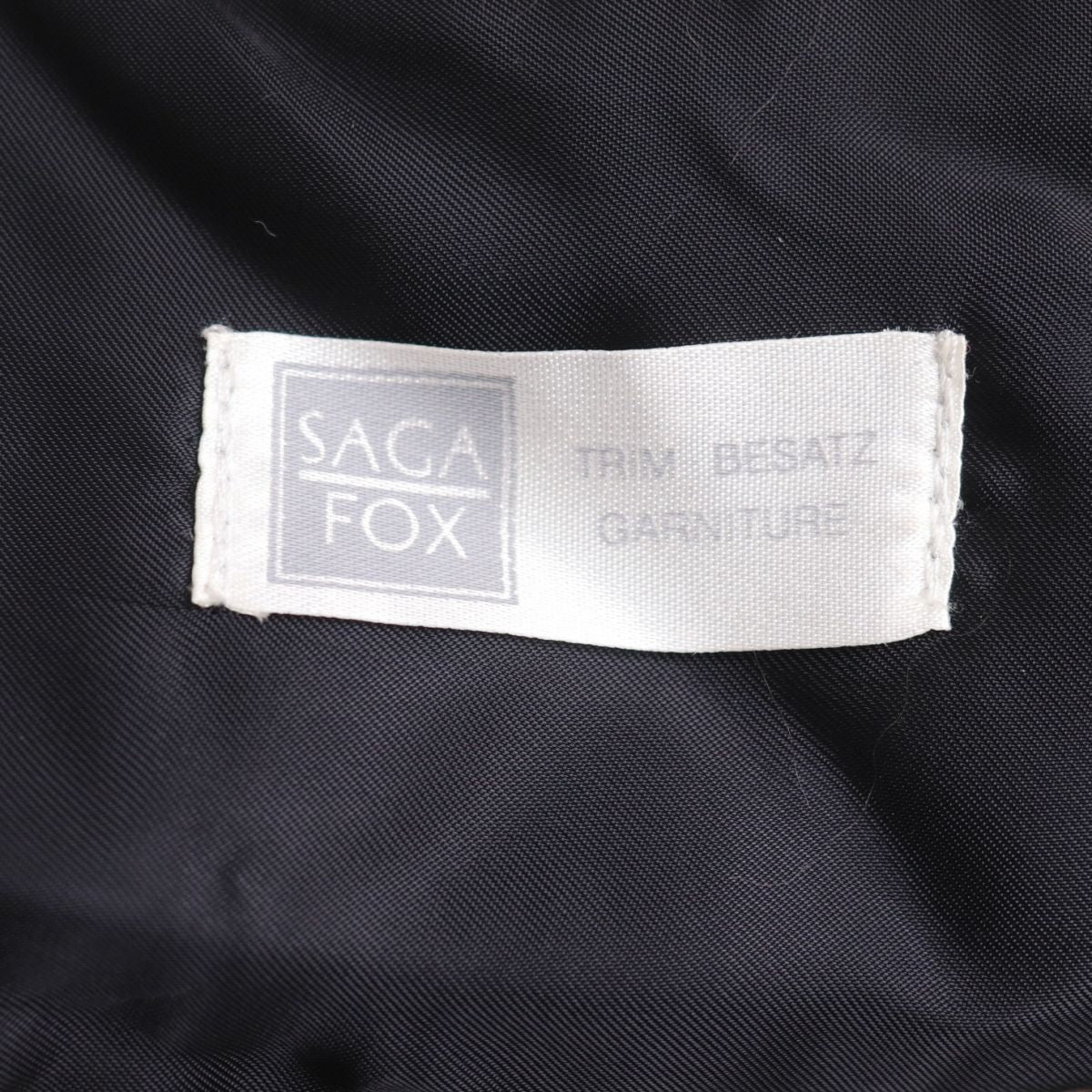 SAGA FOX Genuine Fur Tippet Shawl Stole