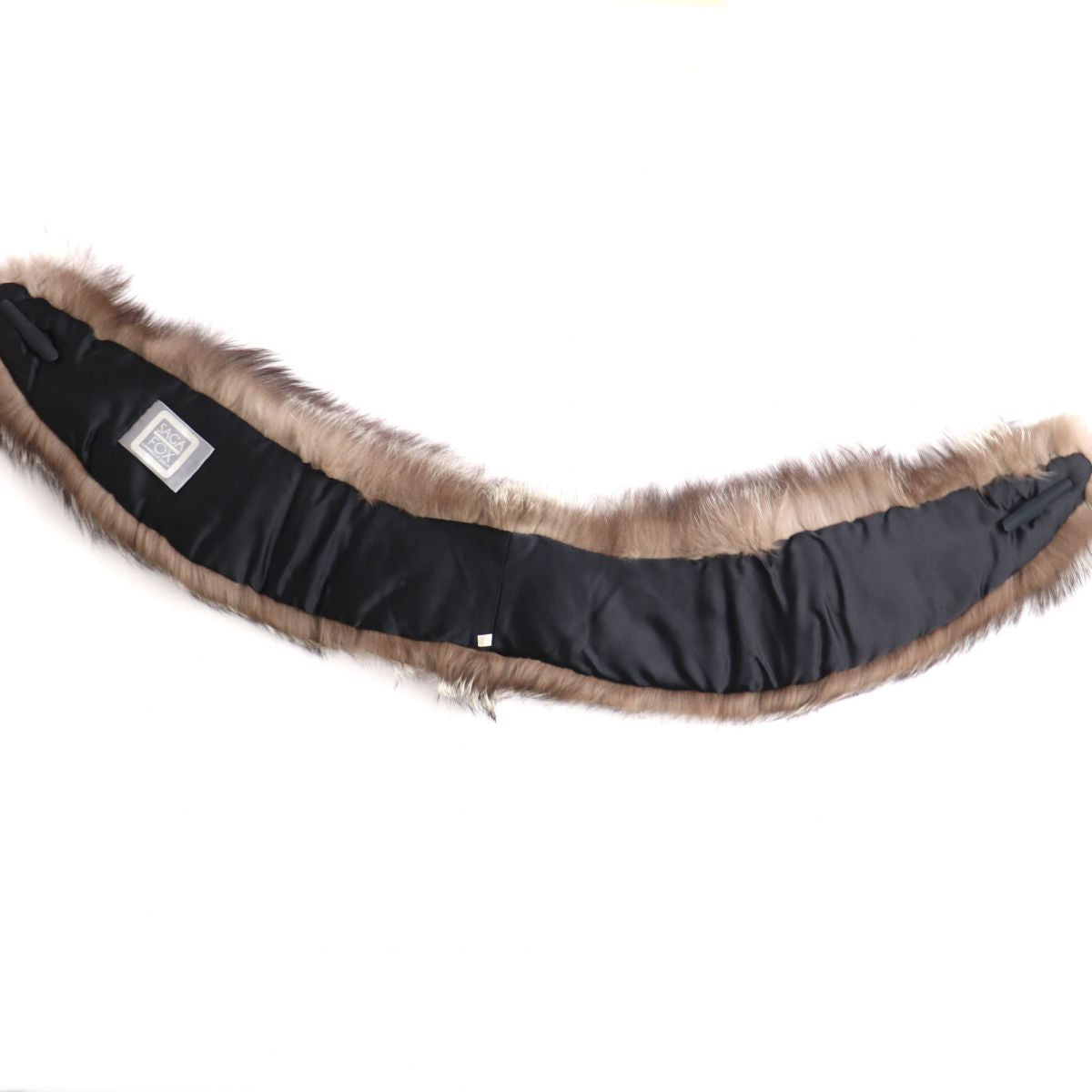 FOX Genuine Fur Shawl Stole 2-Piece Set