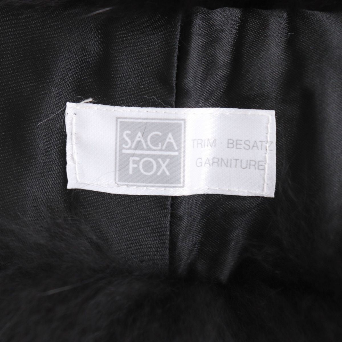 SAGA FOX Genuine Fur Tippet Shawl Stole Set